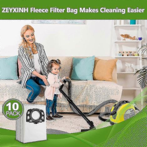 Karcher 2.863-006.0 Kfi 487 Aspiradora, paquete de 10 bolsas de filtro, edición 0923 (1/4)