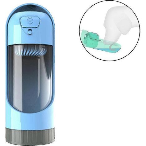 Gourde pour promener son chien, gourde portable pour chien, distributeur d'eau pour animaux, gourde de voyage pour activités de plein air (1/5)