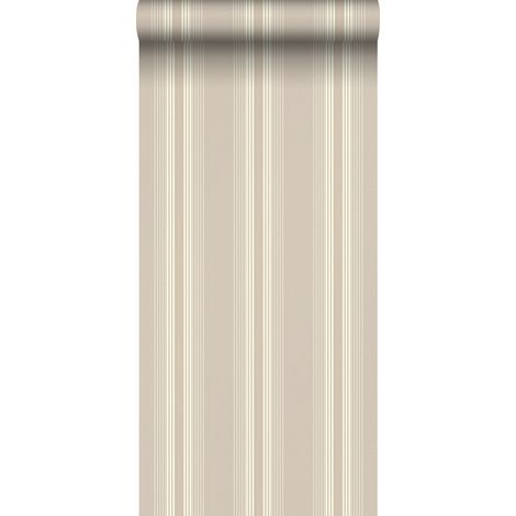 papier peint à rayures beige - Sanders & Sanders (1/5)