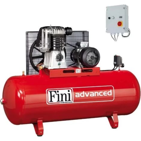 Compresseur d'air à piston 500 litres 10 CV – Débit 65 m³/h – Pression 10 bar – Alimentation 400V triphasé – Pour usage professionnel – Fini