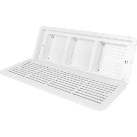 Couvercle de sortie d'air latéral pour VR, ventilateur d'extraction de radiateur pour VR, aérations pour VR - Blanc (1/5)