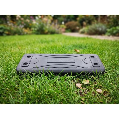 Asiento plano infantil para columpio, tabla de aluminio negra (1/4)