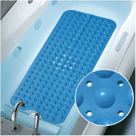 Bain Moussant Tapis De Douche Tapis Antidérapant Ventouses Caoutchouc Sécurité (1/2)