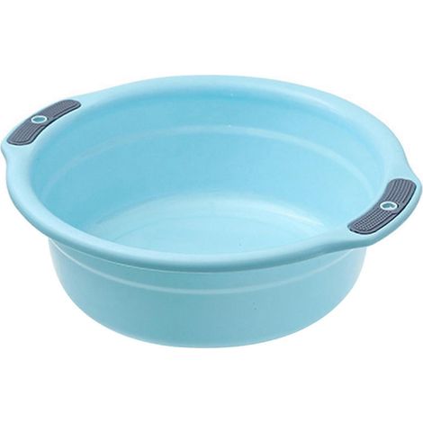 Lavabo en plastique épais, grande capacité, antidérapant, idéal pour la maison et les résidences étudiantes, L 35,5 x 11 x 25 cm (1/5)