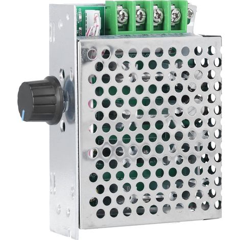 Contrôleur de vitesse professionnel PWM pour moteur CC (12-50 V) en boîtier métallique, 30 A (1/5)