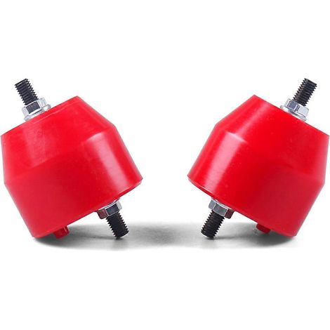 Supports moteur gauche et droit, isolateurs de fixation pour BMW E36, E46, Compact, Z3 et Z4 (rouge) (1/5)