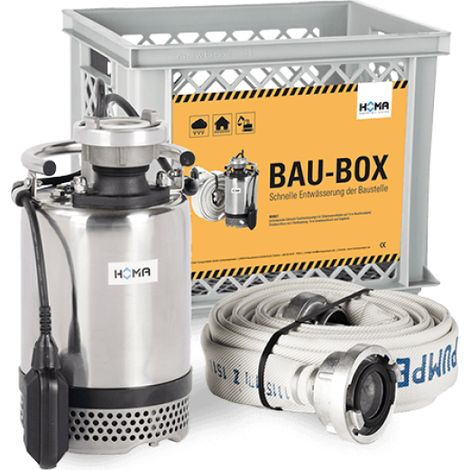 BAU-BOX HBP503WA M. TRAGEKORB U. 10M SCHLAUCH