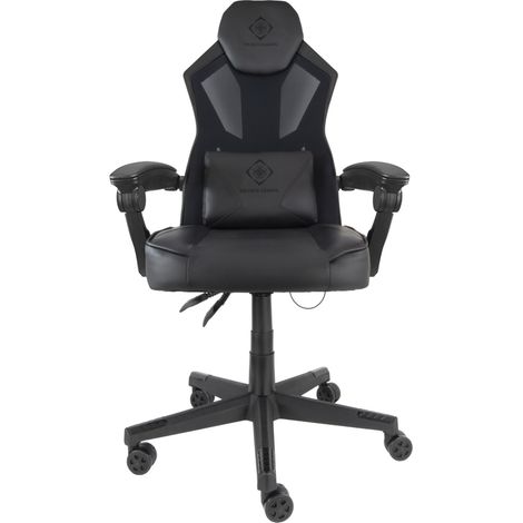 sedia da gioco a led nera - GAM-086 - Deltaco