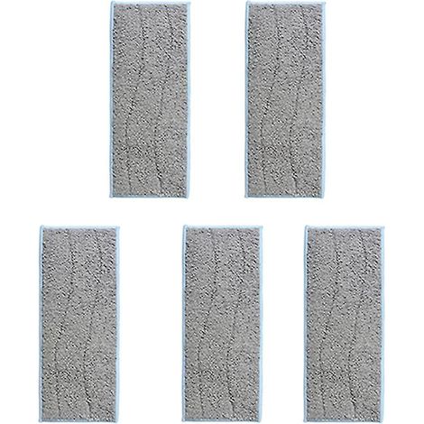 Lot de 5 lingettes de rechange humides pour robot laveur de sols Jet M6, accessoires de nettoyage, lingettes de rechange pour la serpillière. (1/4)
