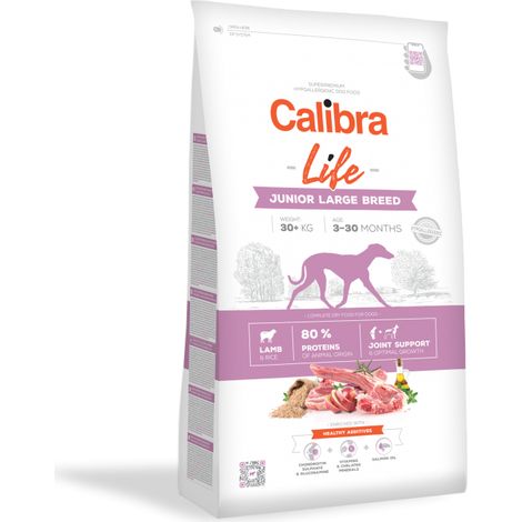Calibra Dog Life Junior Breed Cordero 2,5 kg