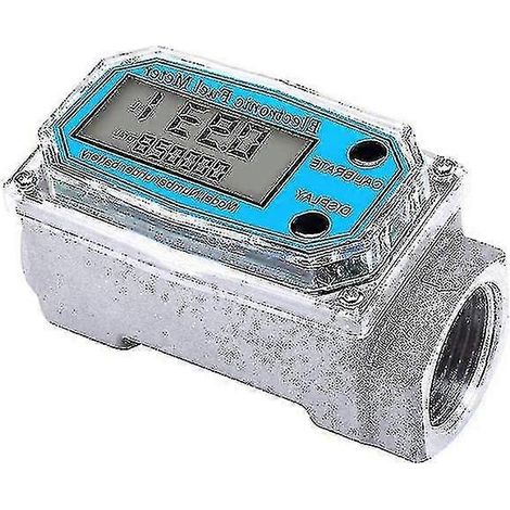Débitmètre numérique de carburant de haute précision pour essence, diesel, kérosène, méthanol et eau (compteur de capteurs). (1/4)