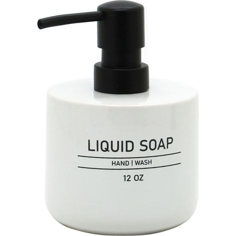 Dispenser in ceramica bianco - serie White