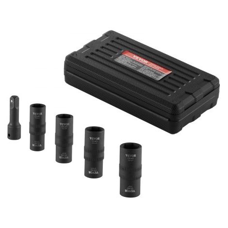 Jeu de Douilles à Chocs pour Écrous de Roue 4PCs Coffret de (1/5)