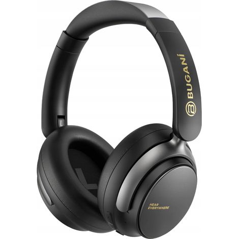 BUGANI SPACE BH01 KABELLOSER ON-EAR-KOPFHÖRER ANC BLUETOOTH 6.0 1 Stück. (1/5)