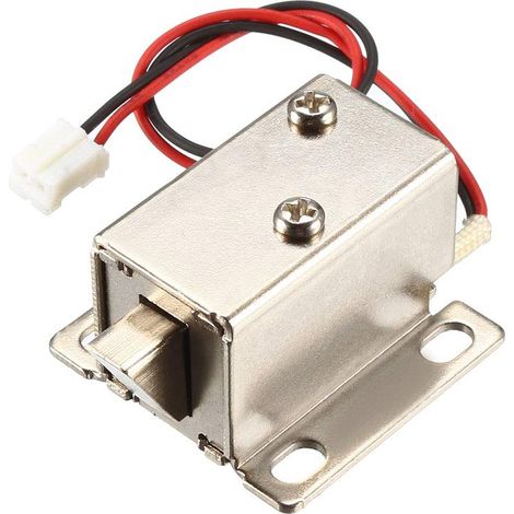 DC 6V 1A 6mm Mini Électromagnétique Verriegelung Zunge runter Türschloss (1/4)