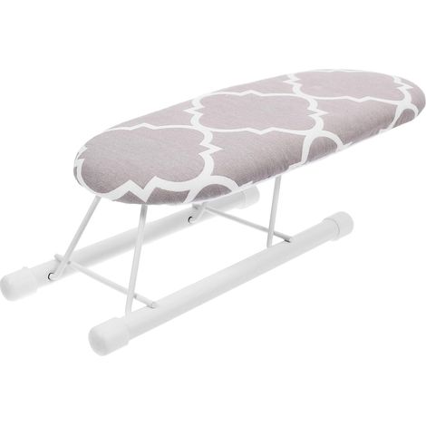 Accessoire pour Table à Repasser Domestique Pliable en Acier Revêtement en Tissu, Design Compact Buanderie Repassage des Manches (1/5)