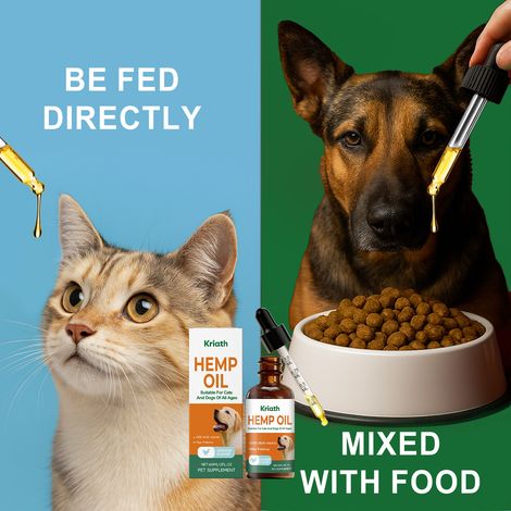 Gouttes de soin douces pour chats et chiens, nourrissant les articulations et protégeant la peau et le pelage – 60 ml -- DTEKGAZ (1/5)