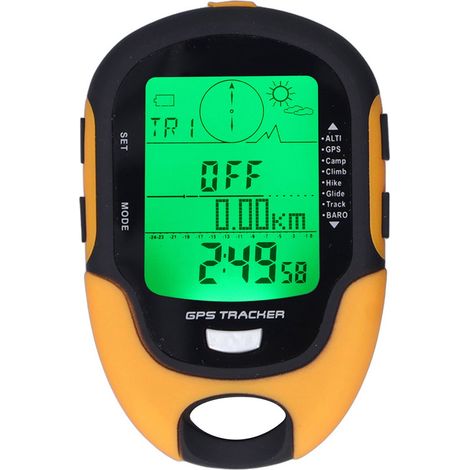 GPS-Multifunktionsinstrument, elektronischer Höhenmesser, Barometer, Thermometer, Hygrometer, digitaler wasserdichter Kompass (1/5)