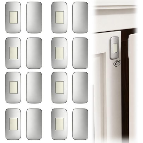 8 Paires Verrou magnétique armoire cuisine, Aimants pour armoire (1/5)