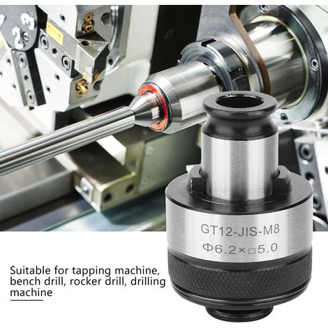 GT12 JIS M8 Mandrin de taraudage pneumatique électrique adaptateur pour perceuse et taraudeuse (1/5)