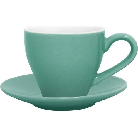 Soucoupe pour tasse espresso verte (Lot de 12) - Ref GL463 - Olympia (1/3)