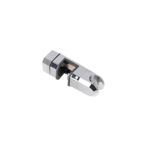 Support de pommeau de douche universel chromé 15 mm-30 mm – Réglable avec rotation 360° – Design antidérapant – Matériau ABS durable (1/4)