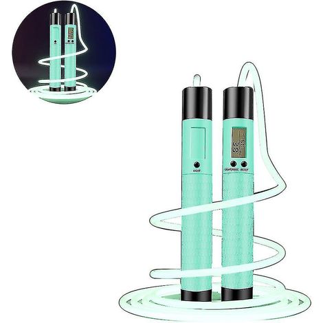 Corde à sauter lumineuse LED pour enfants, jouet sport extérieur étudiant, fitness maison réglable (1/2)