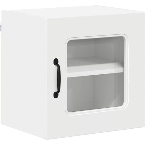 Meuble Haut De Cuisine - Armoire de cuisine avec stockage Blanc 40 x 31 x 40 cm fr31689 (1/5)