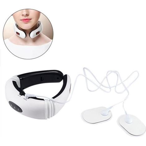 Masseur de cou électrique Masseur d\'impulsions Cervical Shiatsu Vertebral Massager Outil de soulagement de la douleur musculaire (1/3)