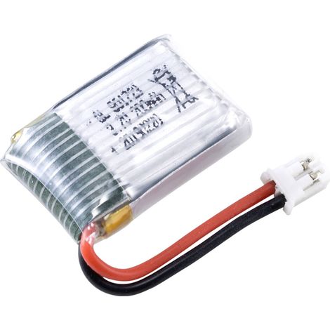 Reely Pack de batterie (LiPo) 3.7 V 200 mAh Nombre de cellules: 1 cosse plate mâle Q146242 (1/3)