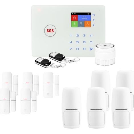 Alarme maison 4G sans fil wifi et gsm amazone - lifebox - kit5 (1/5)