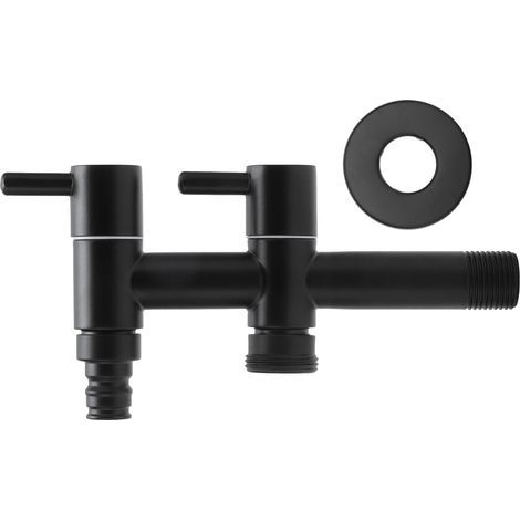 Robinet d'eau de Machine à laver allongé G1/2, en acier inoxydable, pour piscine à vadrouille (1/5)