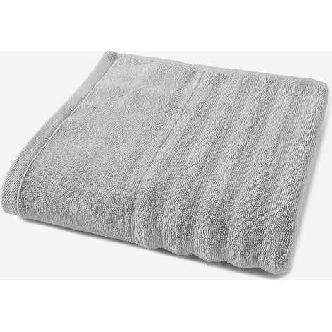 Telo bagno in cotone 100% 90x140 cm Glenn - Grigio