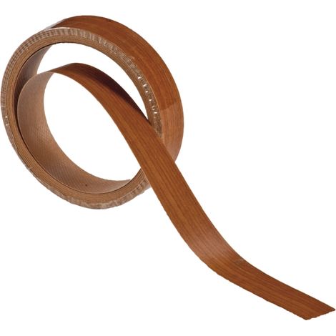 bordo preincollato colore noce 19 x 5000 mm