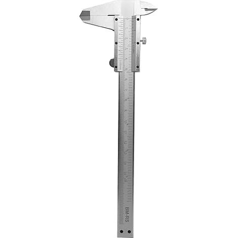 calibrador nonio 0.05mm madera caja 150mm (1/4)
