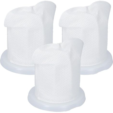 McFilter 3 filtres à poussière adaptés au Vorwerk VC100 Set de filtres Aspirateur à batterie VC100 VC 100 Filtre d'aspirateur Pièces de rechange Aspirateur à main Accessoires (1/5)
