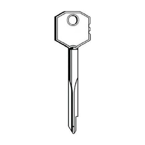 5,0 x CLÉ CROISÉE CISA 00210 ORIGINALE