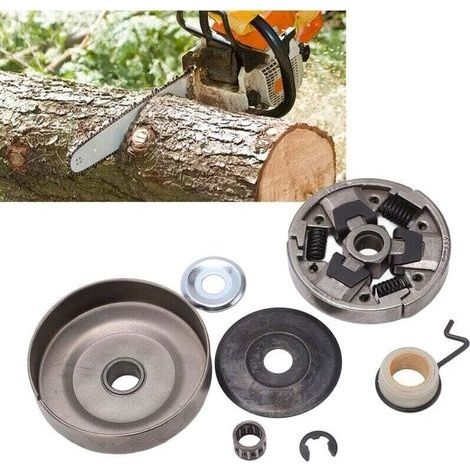 Tambour d'embrayage de 7 dents pour Stihl 026 024 MS260 MS270 MS280 MS271 MS291 MS240 Remplace 1121 160 2051, 1141 640 2001 (1/4)