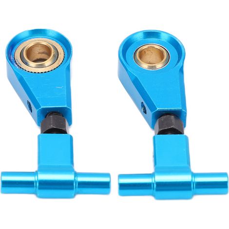 Bras de suspension supérieur avant en alliage d'aluminium pour voiture RC Tamiya TT02 1/10 (bleu) (1/5)
