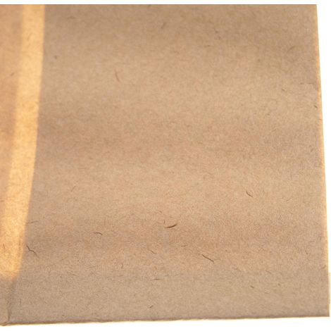 vhbw 20x bolsa compatible con ShopVac Classic 20, Pro 30, 20-30 L / 90661 aspiradora - 33,1 cm x 77,7 cm beige