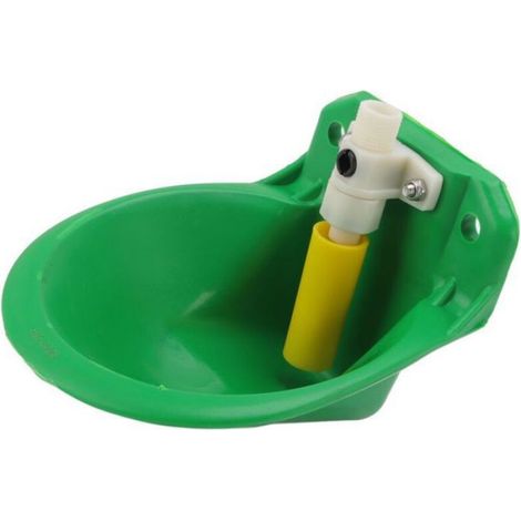 Abreuvoir Automatique - Acier Inoxydable Et Plastique Renforcé - Pour Bétail Mouton Chèvre Cheval Chien - 1 L - 20 x 18 x 16 cm (1/5)