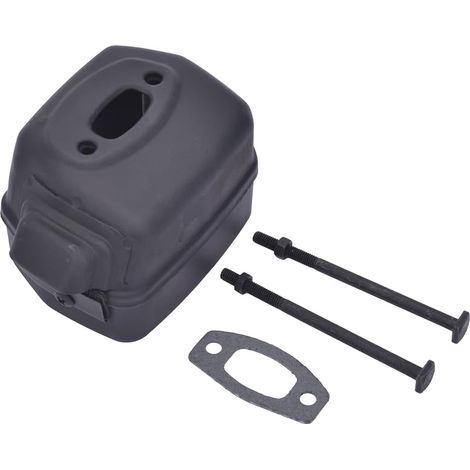Marmitta di scarico silenziata con bullone e guarnizione per Husqvarna Husky 50 51 55, motosega 55 Rancher EU1 (1/5)