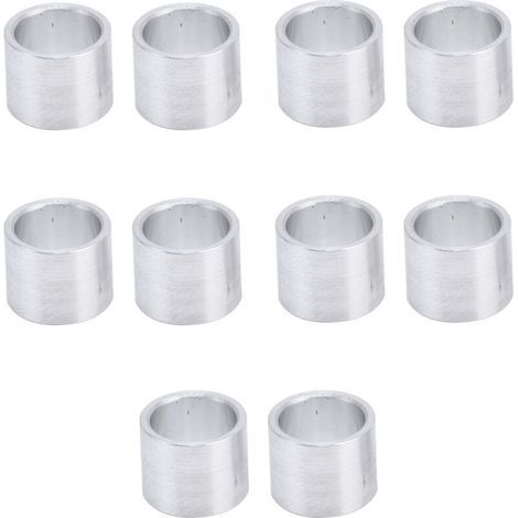 Entretoise En Aluminium, Entretoise En Métal Entretoise Ronde En Aluminium Douille D'espacement Non Filetée Entretoise Externe Non Filetée Unie 10 mm
