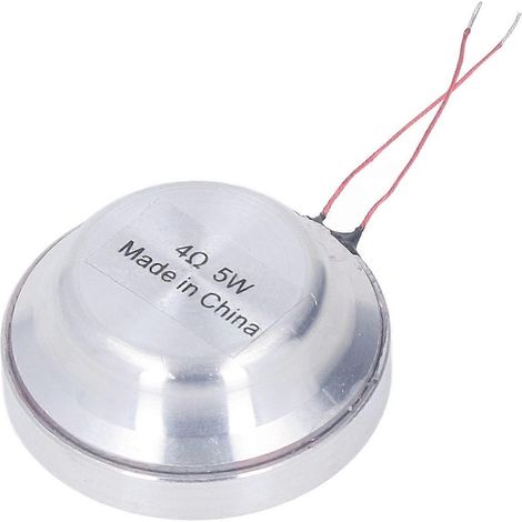 35-mm-Rundresonanzlautsprecher, Vibrationslautsprecher für alle Frequenzen, geeignet für elektronische Geräte, 4 Ω, 5 W