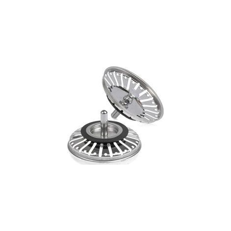 Stück Spülbecken-Sieb/Abflussstopfen für Spülbecken, Spülbecken-Abflussloch, Küchen-/Badezimmer-Sieb, 84 mm Durchmesser mit Kugelende, Edelstahl (1/5)
