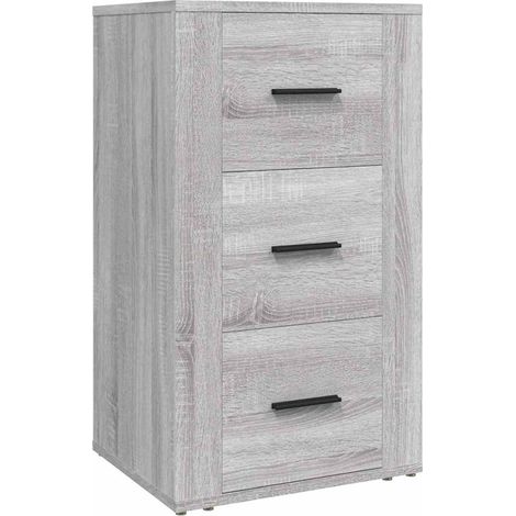 Maison Exclusive - Credenza Grigio Sonoma 40x33x70 cm in Legno Multistrato (1/5)