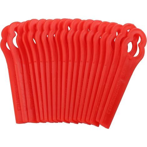 100 pièces pour Florabest Lidl Frta 20 A1 lames de coupe en plastique de rechange (1/5)