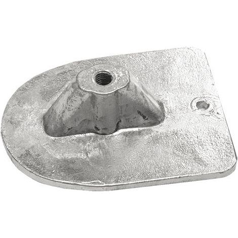Anode plaque hors-bord 20CV MERCURY - ORANGEMARINE - filetage m8