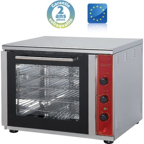 Four à convection + grill salamandre - 50 Litres - Sofraca
