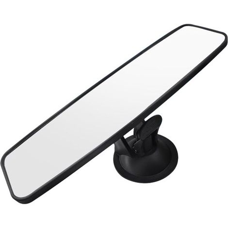 Rétroviseur à ventouse - 240 × 65 mm - Antireflet pour écran conducteur - Universel - Rétroviseur intérieur - Grand angle - Pour voiture, SUV, camion (1/5)